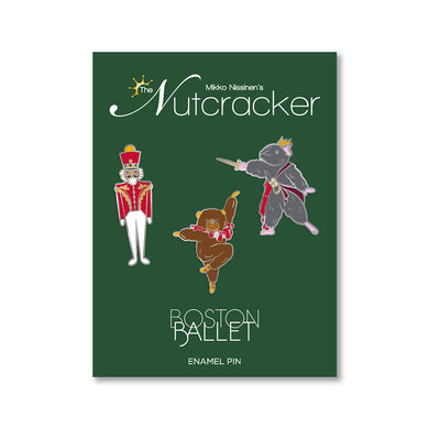 Boston Ballet Nutcracker Character Pin Set