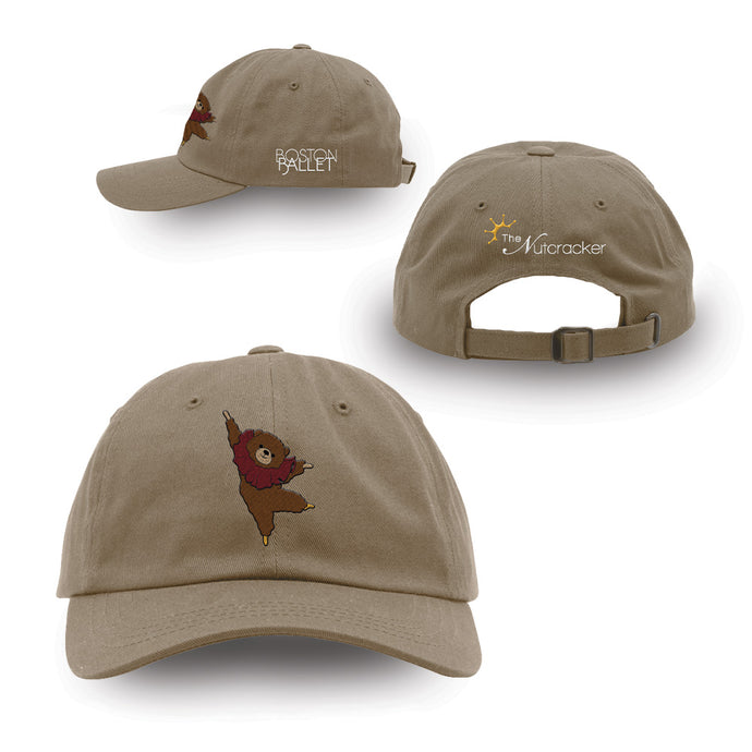 Boston Ballet Embroidered Bear Hat