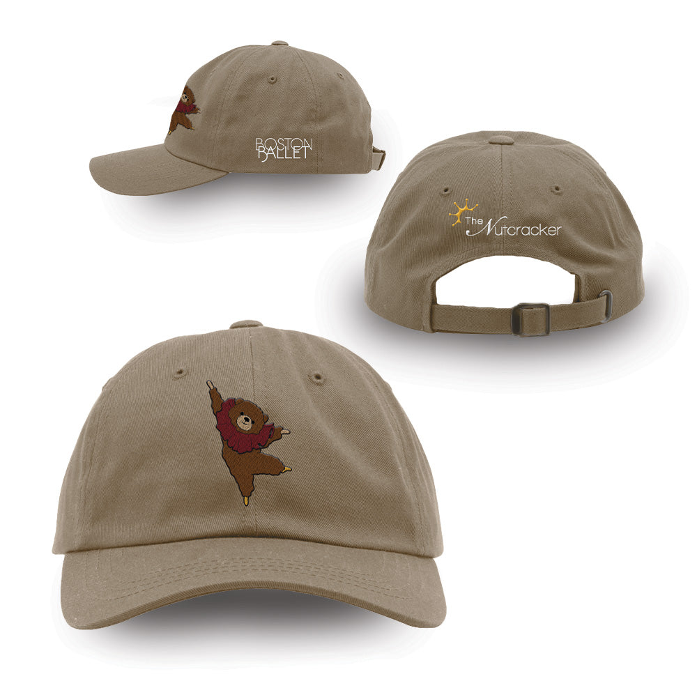 Boston Ballet Embroidered Bear Hat
