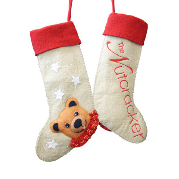 Boston Ballet Bear Stocking