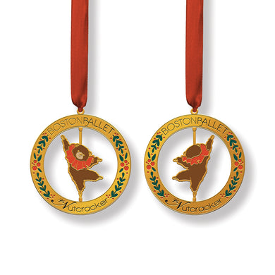Boston Ballet Bear Spinner Ornament