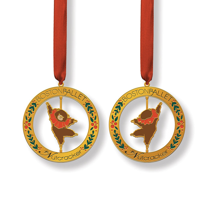 Boston Ballet Bear Spinner Ornament