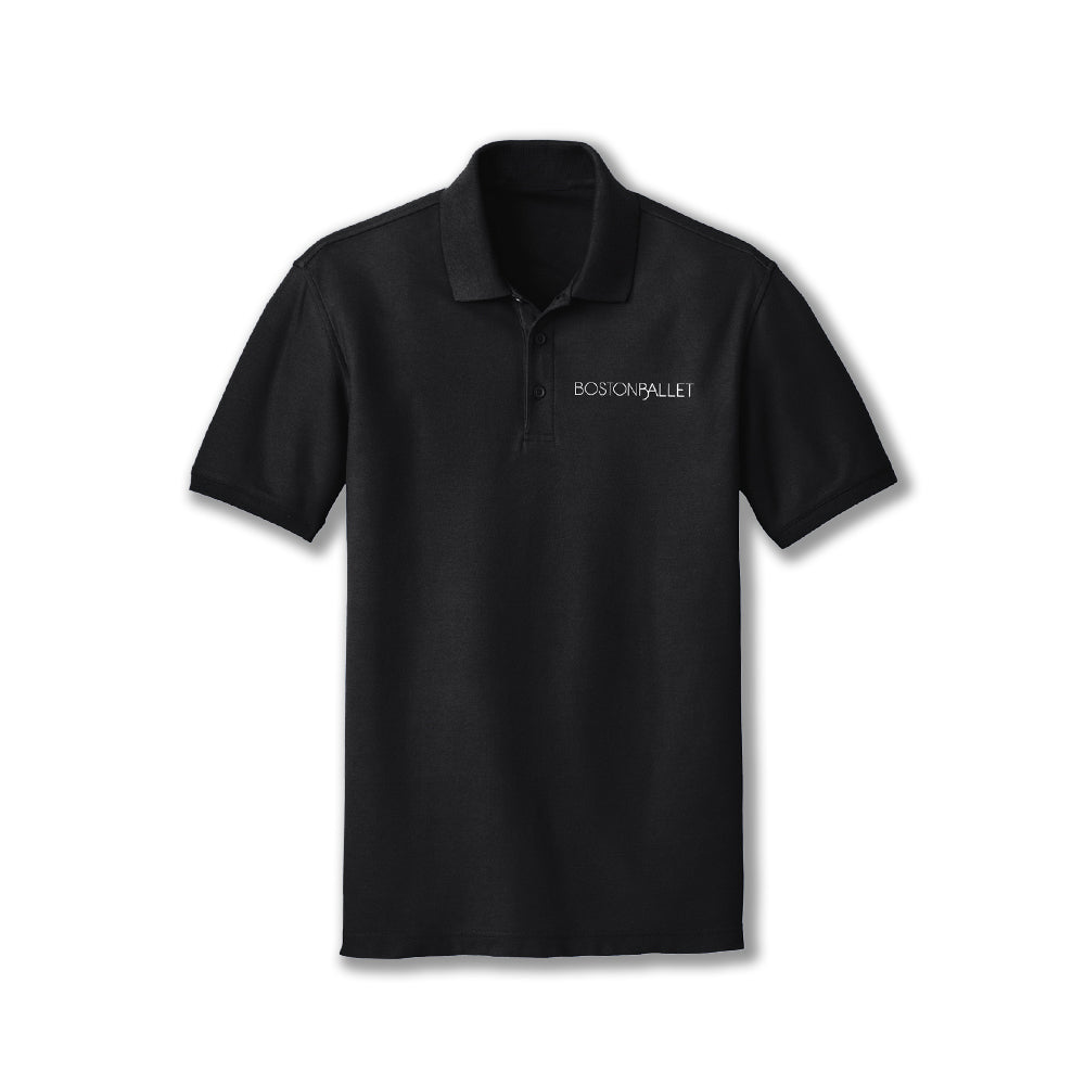 Boston Ballet Unisex Embroidered Logo Polo