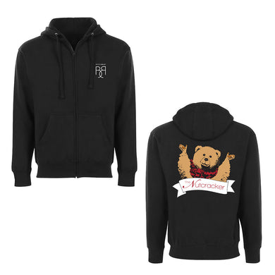 Boston Ballet Nutcracker Bear Unisex Zip Hoodie