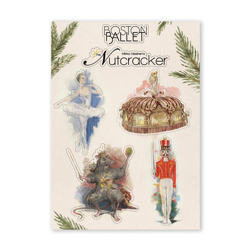 Boston Ballet Nutcracker Sticker Sheet