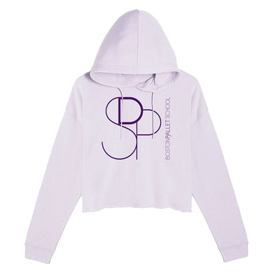 Boston Ballet Summer Dance Program Crop Hoodie