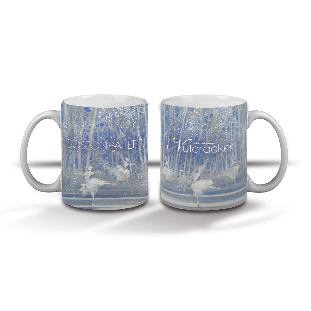 Boston Ballet Nutcracker Snow Scene Mug