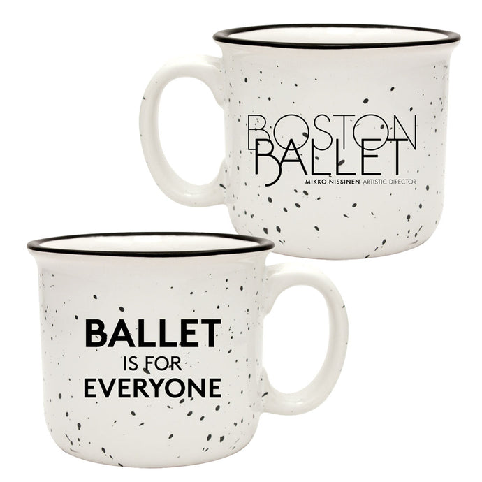 Boston Ballet White Ballet is for Everyone Mug